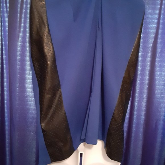Midnight Velvet Blue & Black 2 pc Suit - Picture 12 of 12